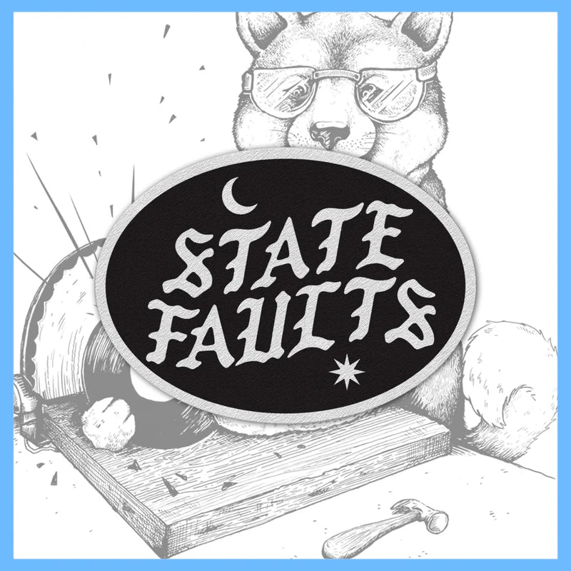 State Faults Embroidered Patch