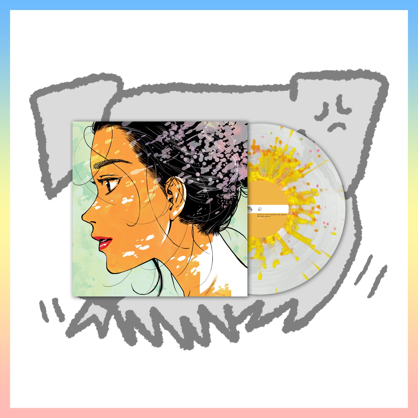 Mass of the Fermenting Dregs "No New World"