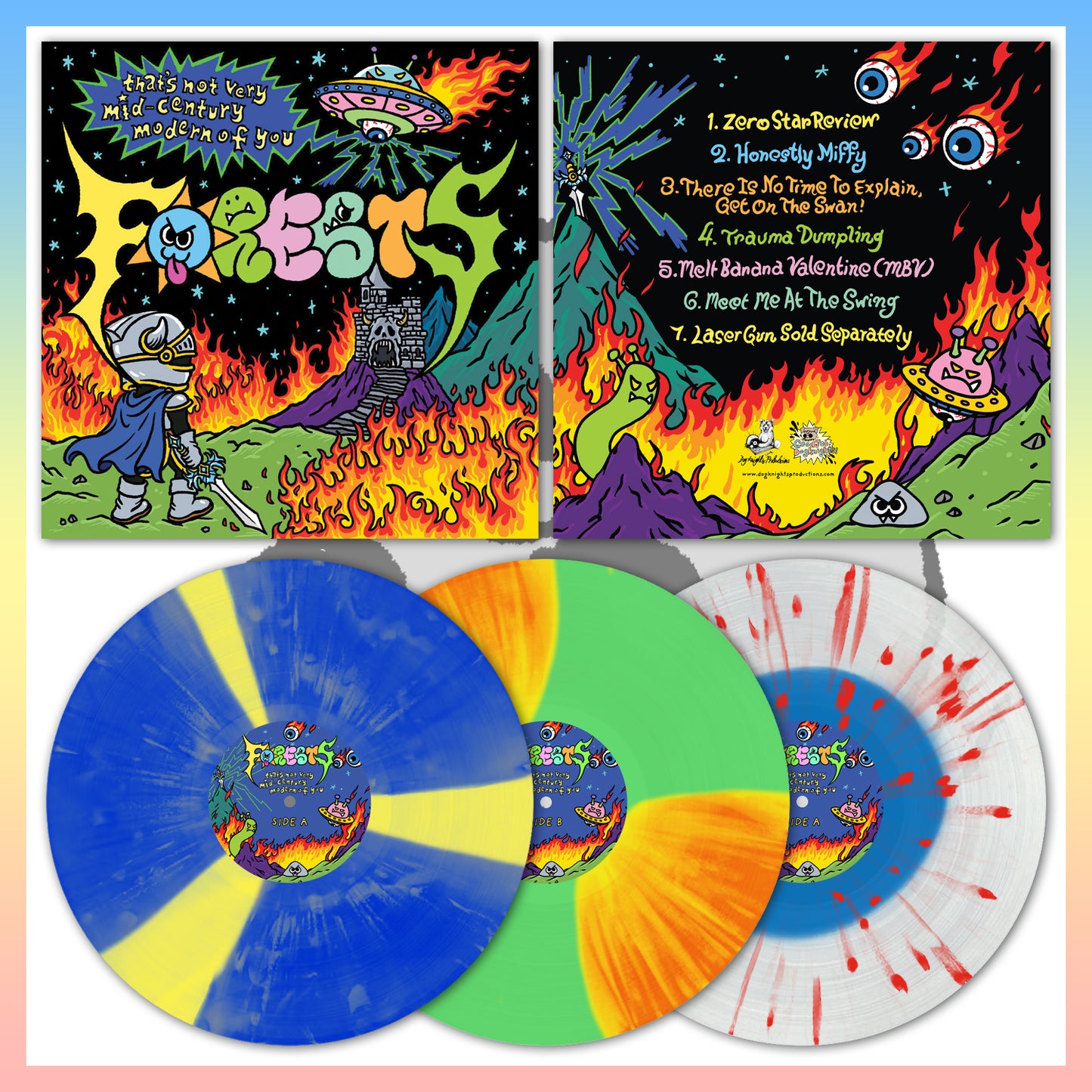 Forests "That's Not Very Mid-Century Modern Of You" LP - Preorder