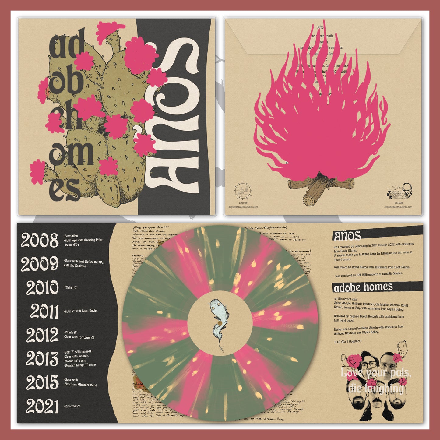 Adobe Homies "Años" 12" LP