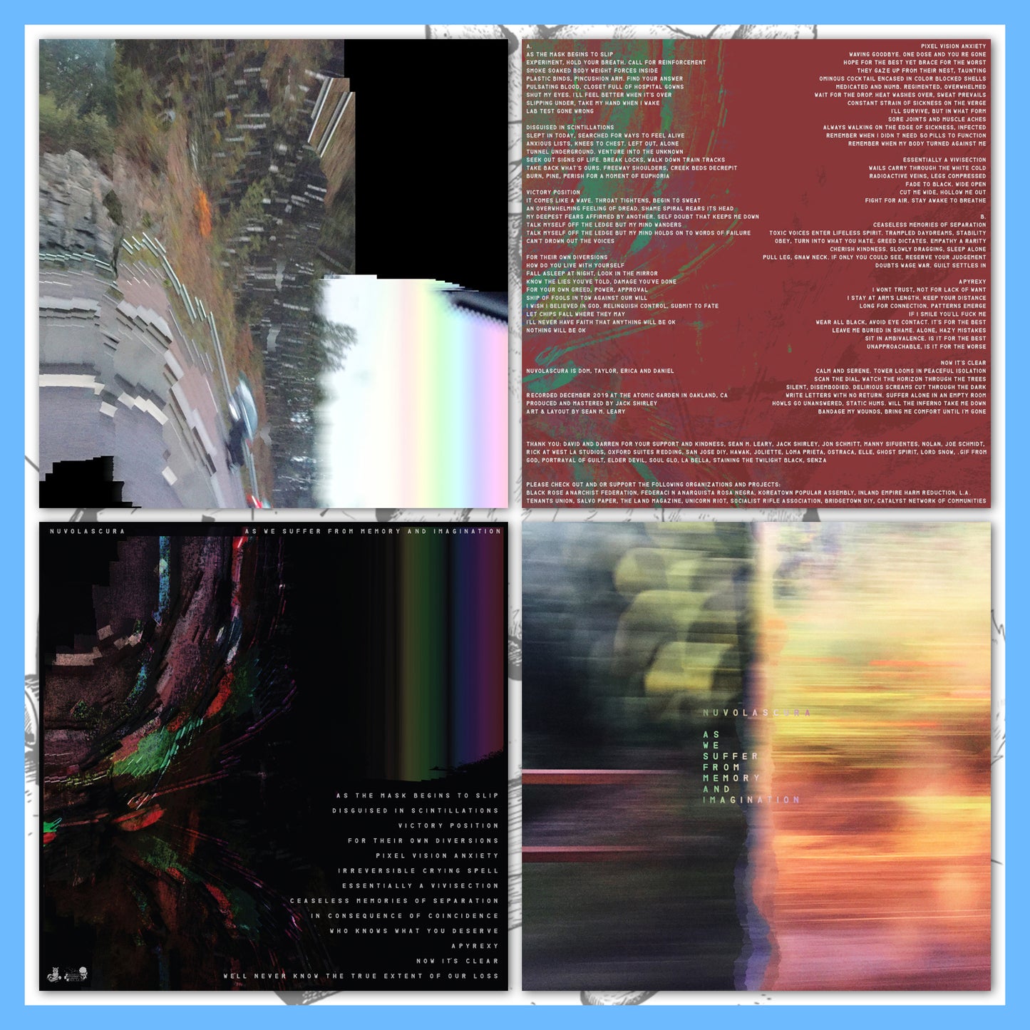 Nuvolascura "As We Suffer From Memory And Imagination" LP