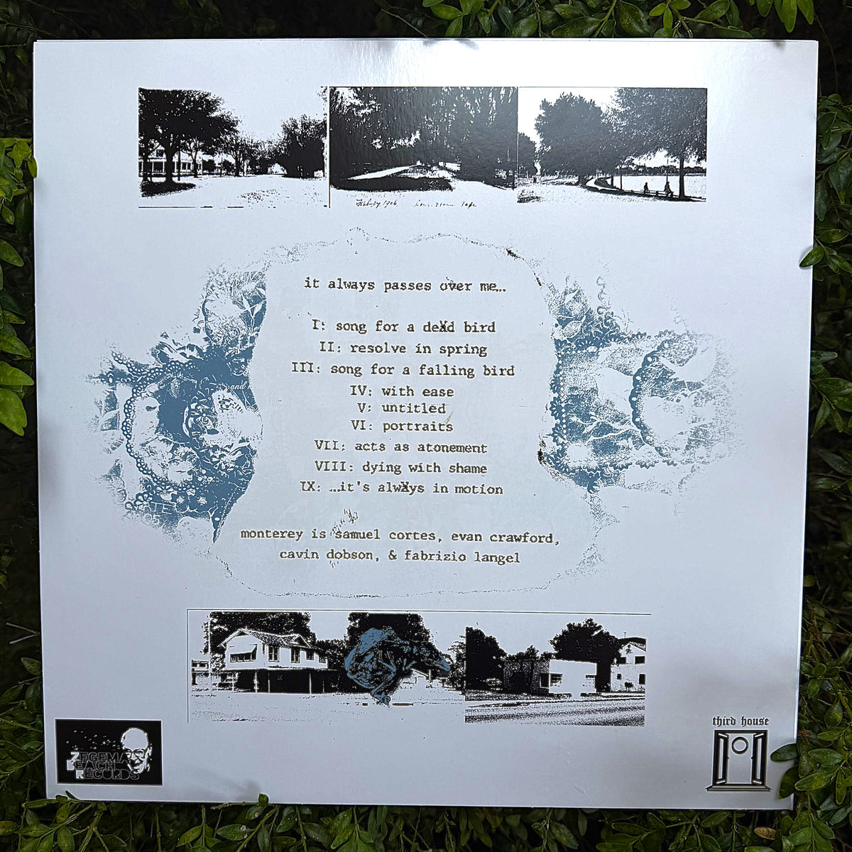 Monterey  "it always passes over me…" 12”LP