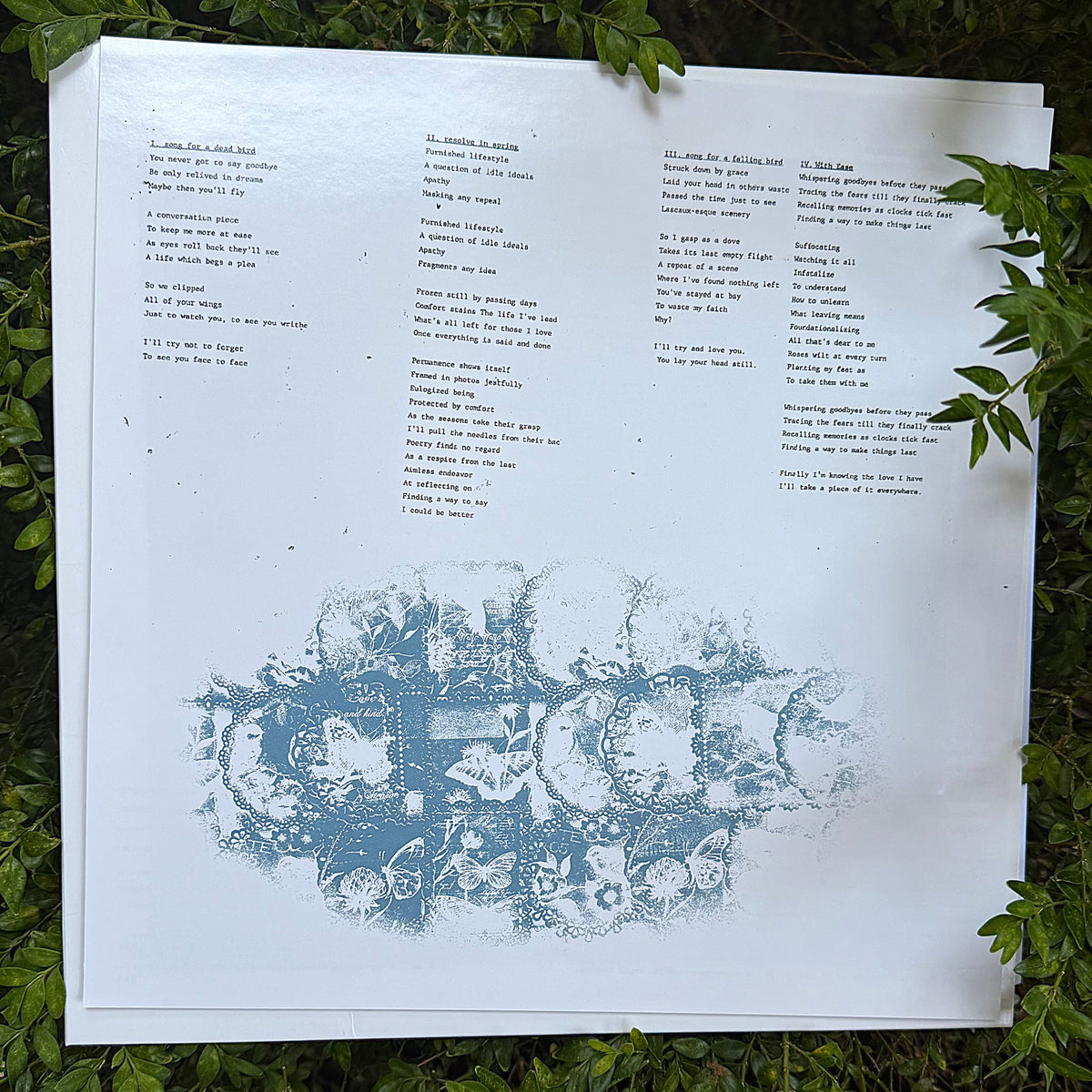 Monterey  "it always passes over me…" 12”LP