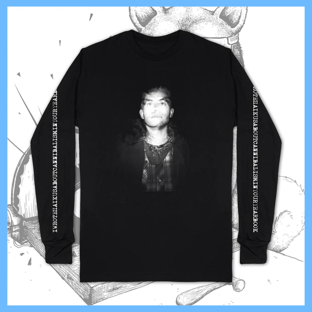 iwrotehaikusaboutcannibalisminyouryearbook "discography" Long Sleeve