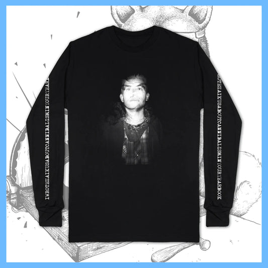 iwrotehaikusaboutcannibalisminyouryearbook "discography" Long Sleeve