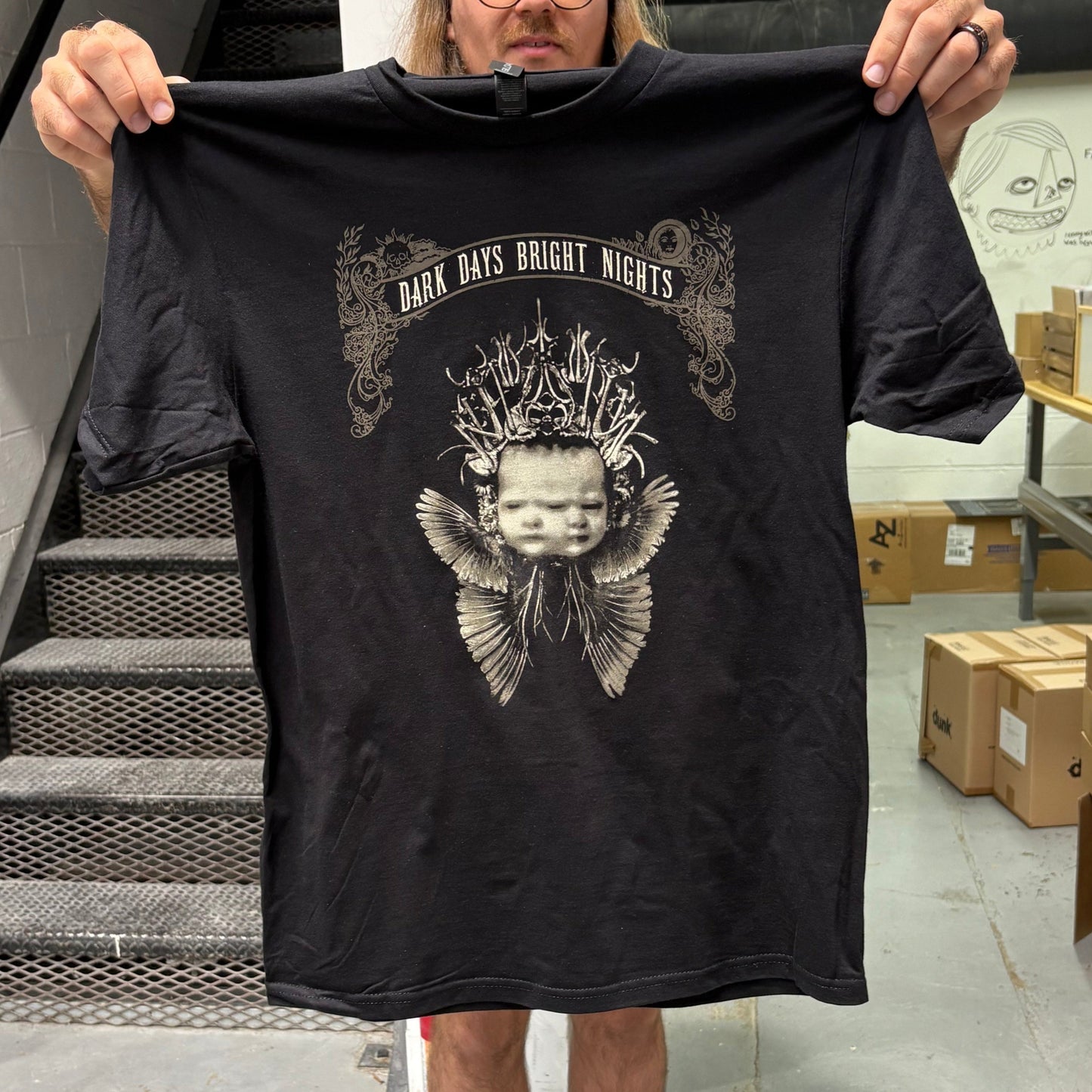 Dark Days Bright Nights 2025 Small T-Shirt