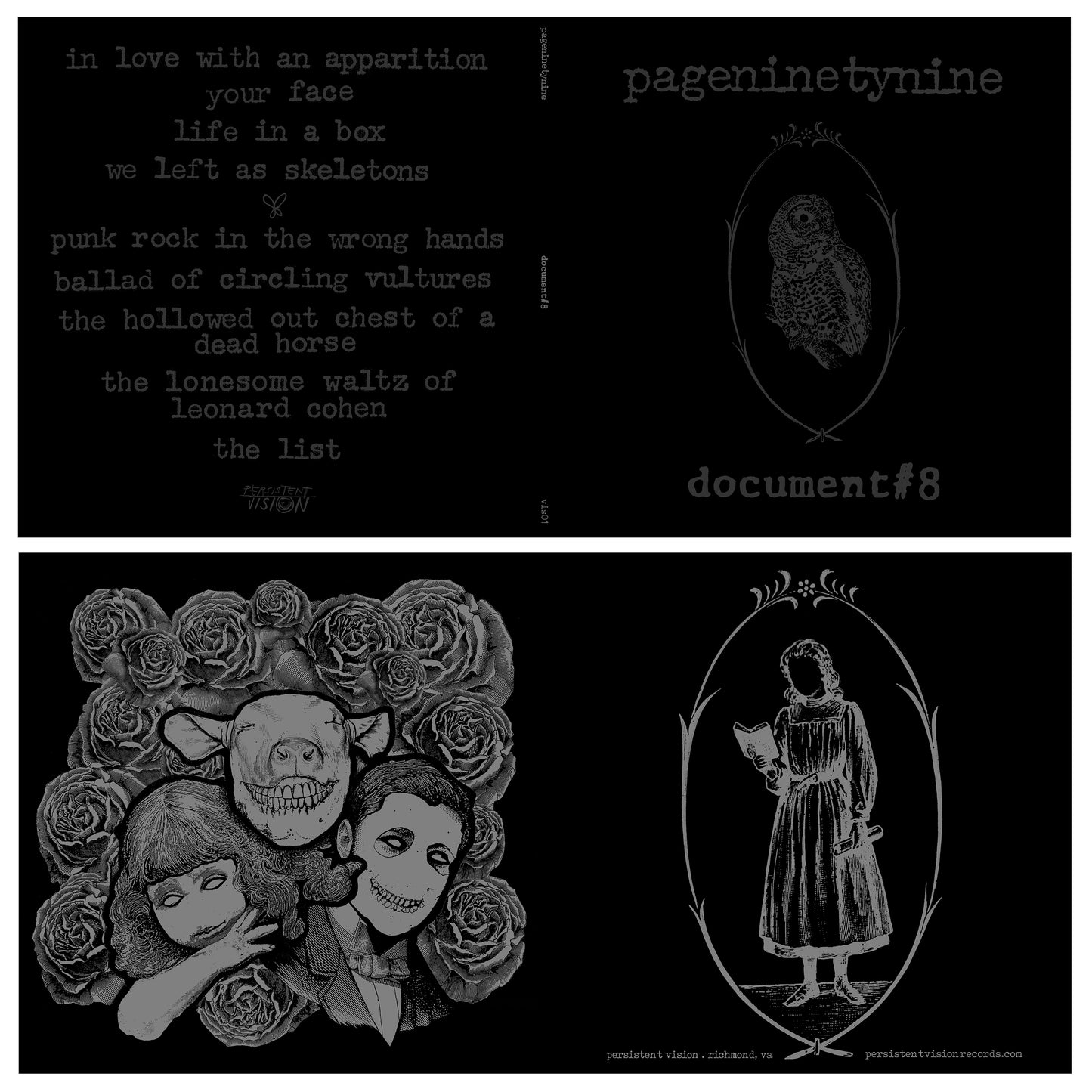 Pageninetynine "Document #8" LP 25th Anniversary Edition