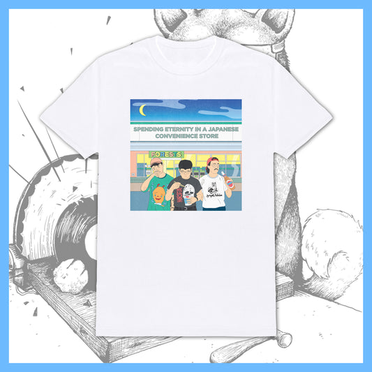 Forests "Spending Eternity in a Japanese Convenience Store" T-Shirt