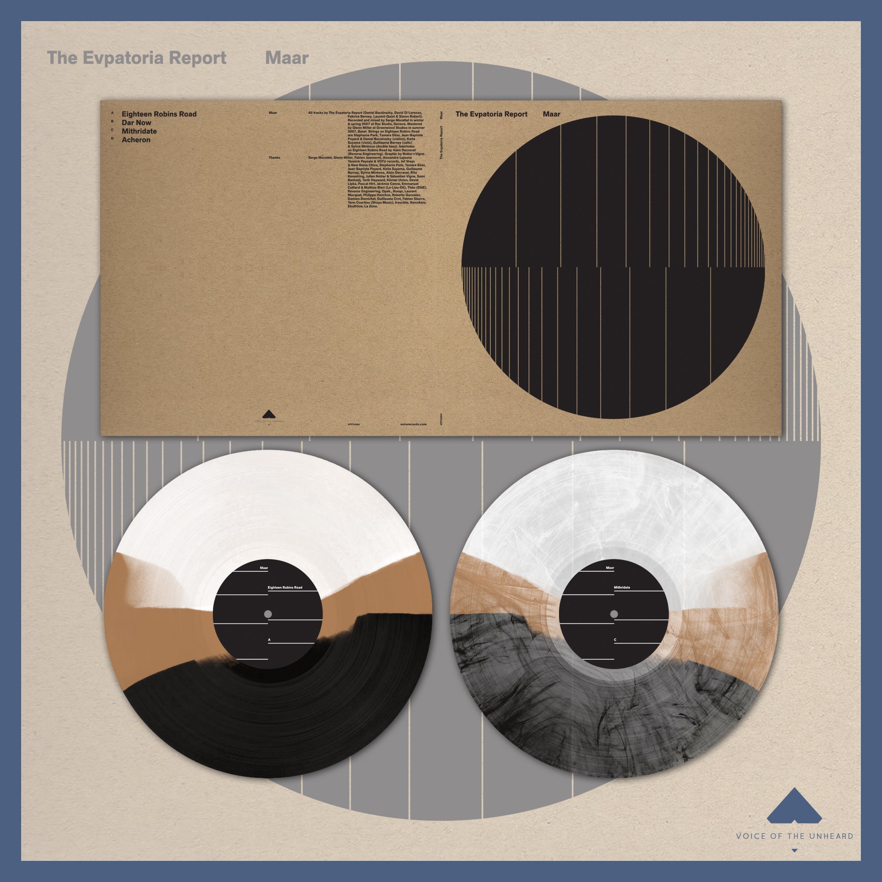 The Evpatoria Report - Maar 2x12” – Persistent Vision Records